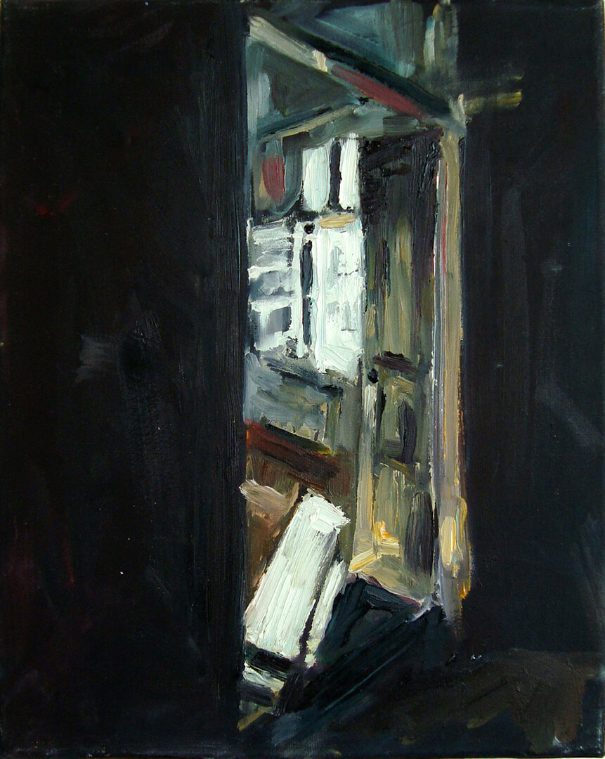 The College, Oil On Canvas, 24 X 30 cm, 2011