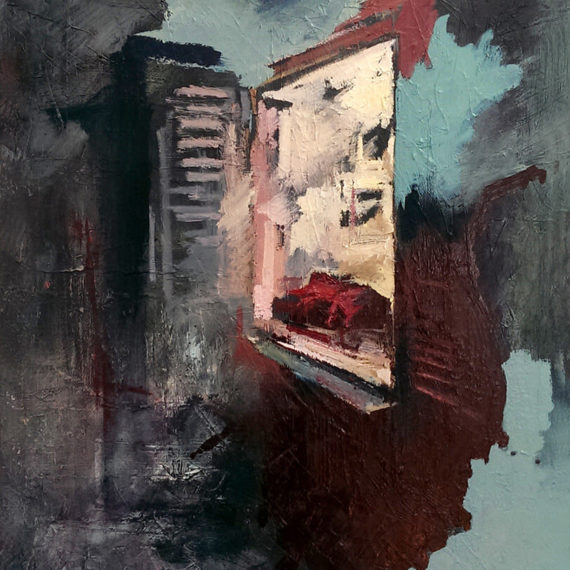 Indeterminate, Oil On Canvas, 45 X 60 cm, 2016