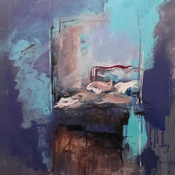Rachel's Room, Oil On Canvas, 61 X 75 cm, 2016