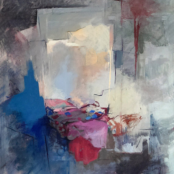 Through The Keyhole, Oil On Canvas, 80 X 100 cm, 2016